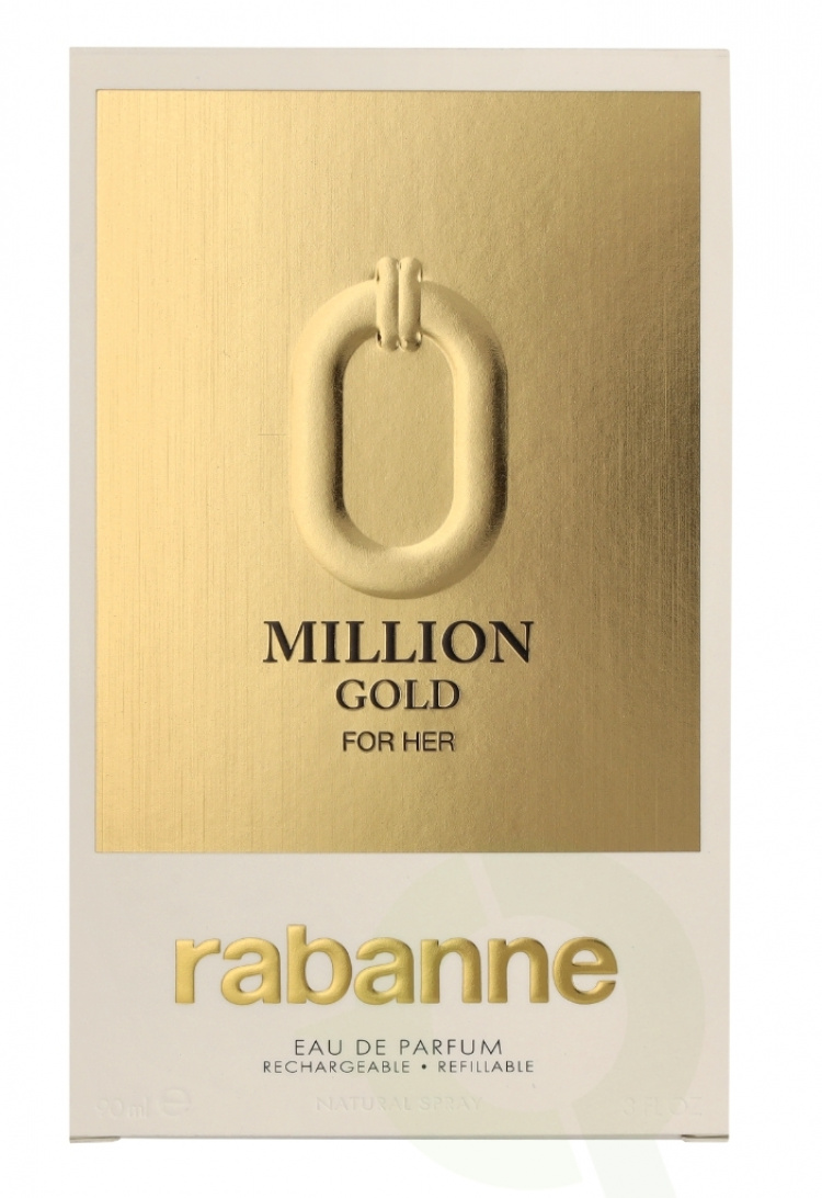 Paco Rabanne Million Gold For Her Edp Spray 90 ml