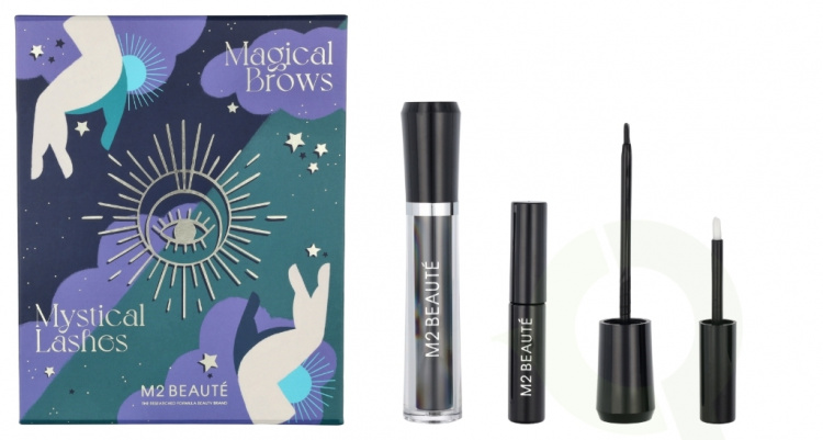 M2 Beaute Mystical Eyes Set 2024 5.5 ml Eyelash Activating Serum 4 ml/Eyebrow Renewing Serum 1,5ml