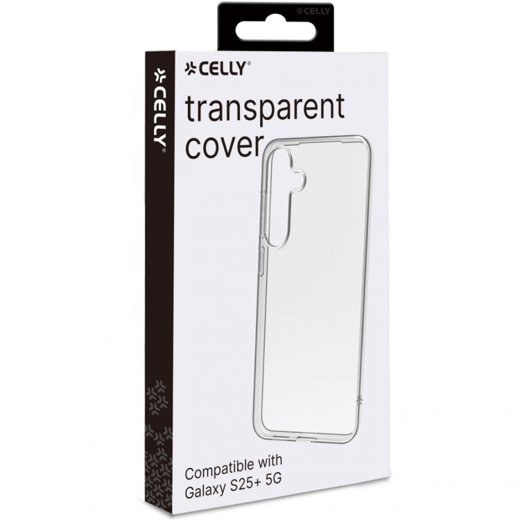 Celly Gelskin TPU Cover Galaxy S25+ Transparent