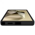 Celly Cromo Soft rubber case Galaxy S25 Ultra Svart