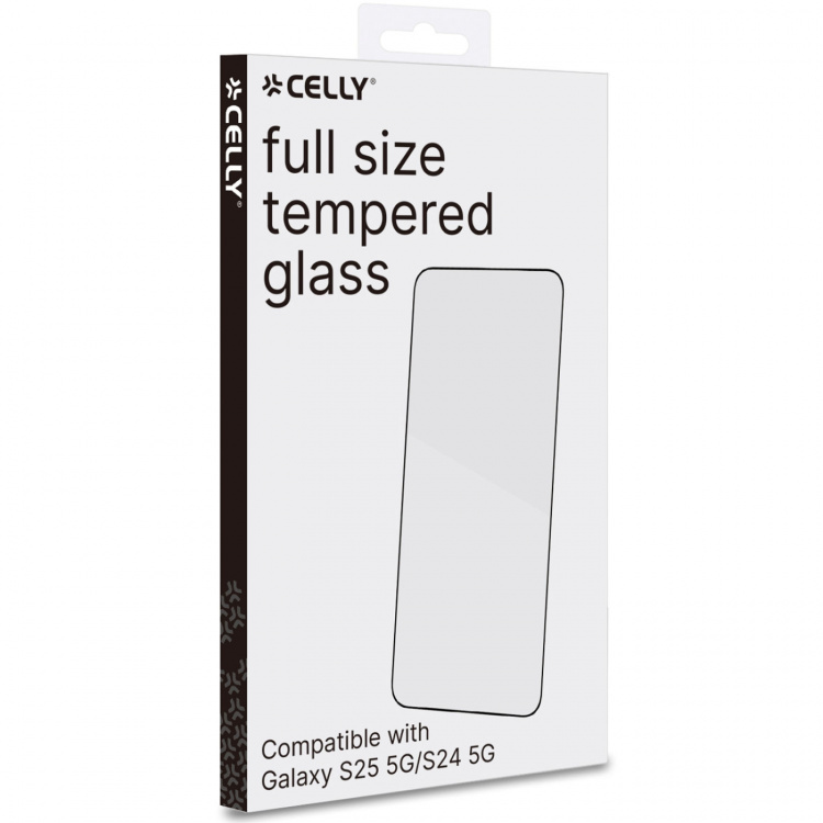 Celly Full Glass Skärmskydd Härdat glas Galaxy S25 / S25 EE / S24 / S24 EE