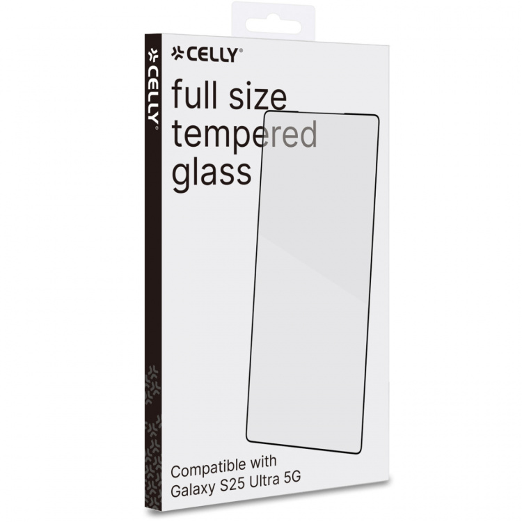 Celly Full Glass Skärmskydd Härdat glas Galaxy S25 Ultra