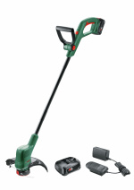 Bosch Batteridriven grästrimmer (batteri och laddare ingår)