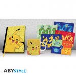 Abysse POKEMON - Pck A5 Anteckningsbok + Mugg320ml + Vykort Pikachu