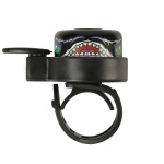 Crazy Safety Black Dragon cykelklocka för barn - One size