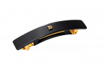 Balmain Paris Cellulosaacetat Barrette pour Cheveux Medium Svart