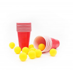 Winkee Beer Pong Set - Classic Beer Pong - 20 muggar och 10 bollar Winkee Beer Pong Set - Classic Beer Pong - 20 muggar och 10 bollar