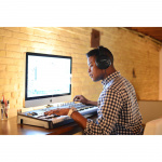 Koss Hörlurar UR20 Trådbunden Svart Koss Hörlurar UR20 Trådbunden Svart