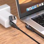 STATIK Kabel PowerPivot Pro Nylonflätad USB-C Till USB-C Svart 1m STATIK Kabel PowerPivot Pro Nylonflätad USB-C Till USB-C Svart 1m