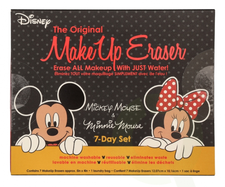 Makeup Eraser Mickey & Minnie 7 Day Set 7 piece 7stuks