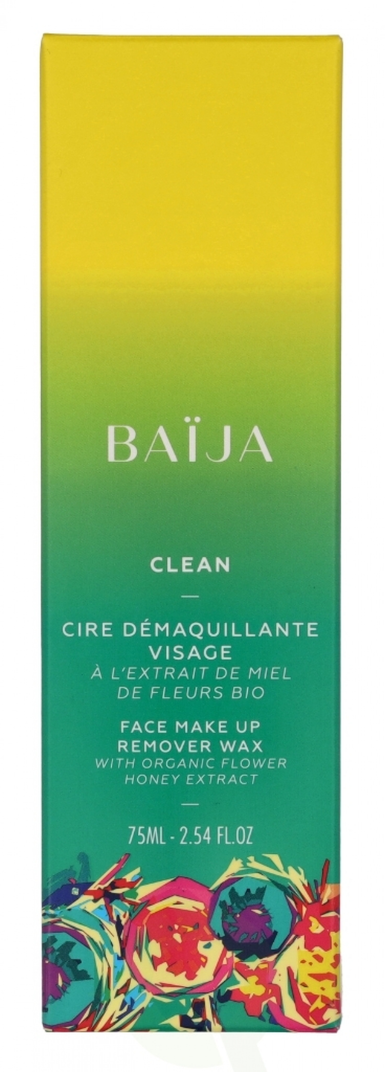 Baija Paris Baija Clean Face Make-Up Remover Wax 75 ml With Organic Flower Honey Extract