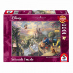 Schmidt Spiele - Thomas Kinkade: Disney - Skönheten och odjuret, 1000 bitar (SCH59475)