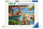 Ravensburger Pussel - Beach Bar Breezes, 1500 bitar (12000743) Ravensburger Pussel - Beach Bar Breezes, 1500 bitar (12000743)