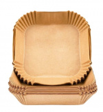 Scandinavian Collection Airfryer pappersformar, fyrkantiga - 100 st