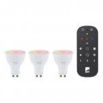 Eglo Uppsättning med 3x GU10, fjärrkontroll - RGB + TW - Zigbee, Bluetooth