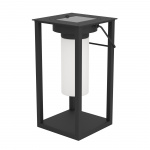 Eglo USIGNI SOLAR LANTERN, utomhusbelysning - Svart/vit Eglo USIGNI SOLAR LANTERN, utomhusbelysning - Svart/vit
