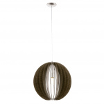 Eglo COSSANO PENDANT - Ek - 50 cm diameter - satineret nikkel
