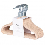 3 Sprouts Hängare i sammet - Hasselnöt - 20,5 x 29 cm 3 Sprouts Hängare i sammet - Hasselnöt - 20,5 x 29 cm