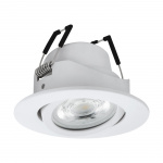 Eglo Saliceto-Z infälld spotlight vit Ø8,8 - RGB + TW - Zigbee, Bluetooth Eglo Saliceto-Z infälld spotlight vit Ø8,8 - RGB + TW - Zigbee, Bluetooth