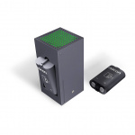 NACON Xbox Dual Charger Box Officiell licens/Svart