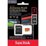 SanDisk MicroSDXC Extreme Plus 2TB UHS-I Med Adapter