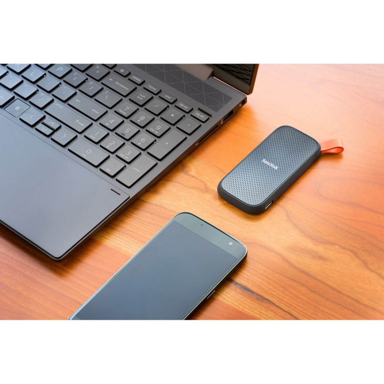 SanDisk Bärbar SSD 2TB Upp Till 800 MB/s