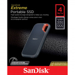 SanDisk Bärbar SSD Extreme 4TB 1050MB/s Läs 1000MB/s Skriv