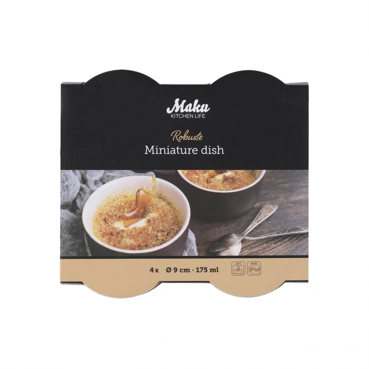 Maku Skål KeramiK Small 4 st