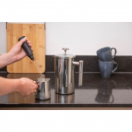 Maku Kaffepress Gastro Stål 1L