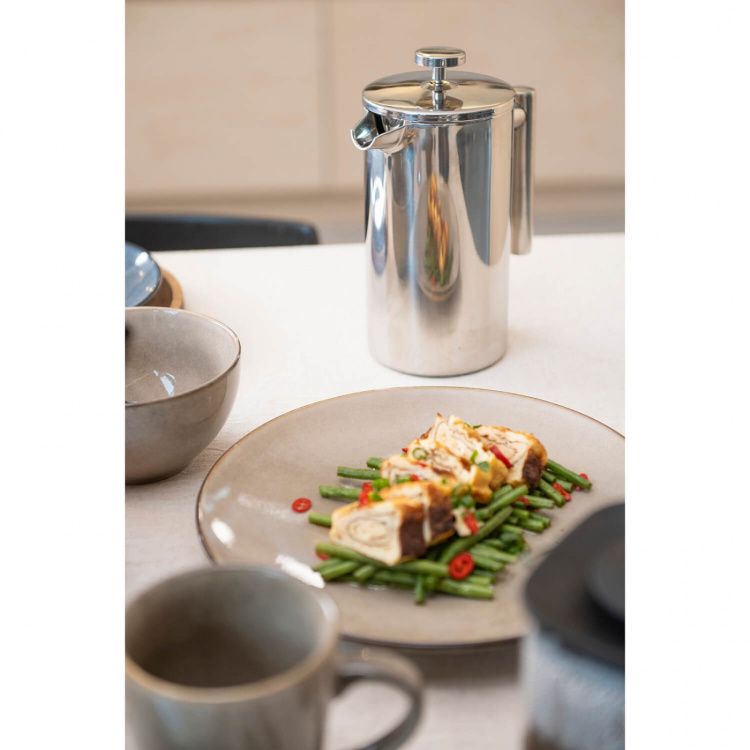 Maku Kaffepress Gastro Stål 1L