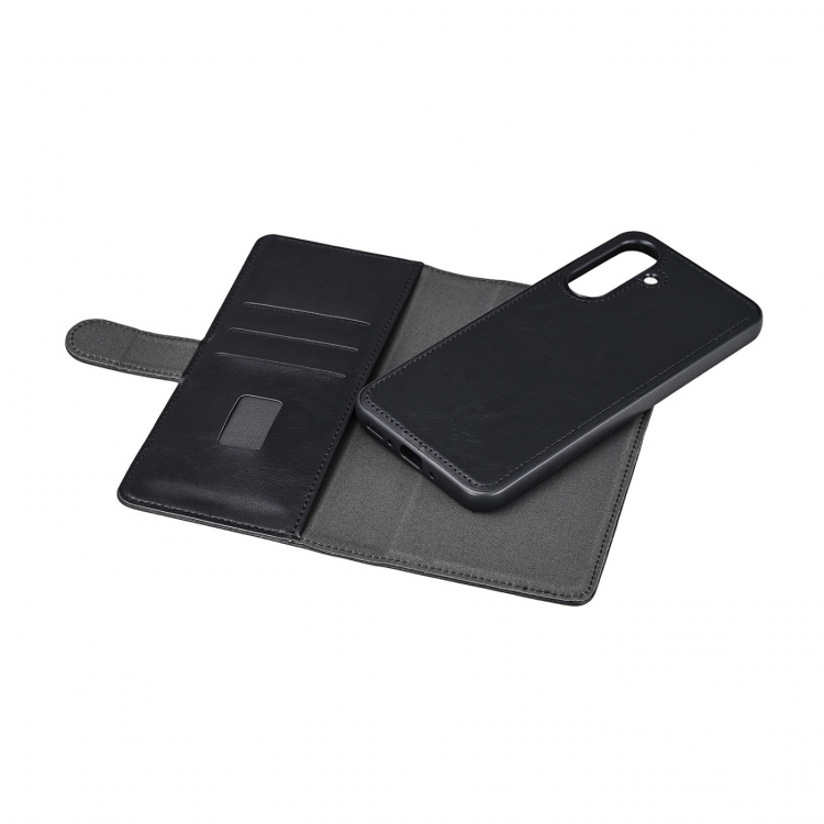 Gear Mobilplånbok 2in1 Samsung A26 5G 3 Kort Återvunnen Svart