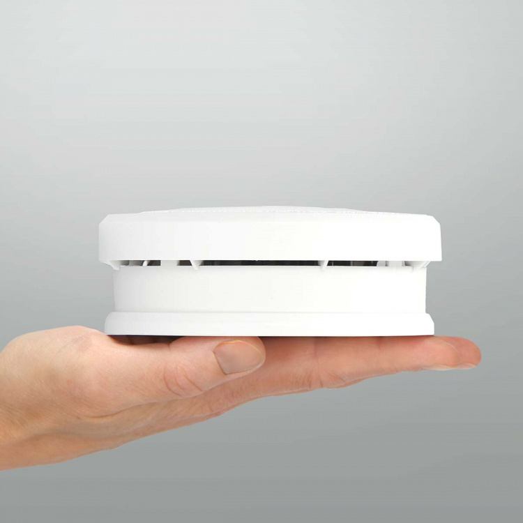 Alecto Rökdetektor med ljuddämpande knapp 3x