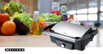 MELISSA Panini / bordsgrill 1600W Svart / Rostfritt stål topphölje MELISSA Panini / bordsgrill 1600W Svart / Rostfritt stål topphölje