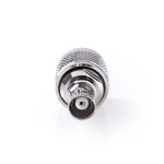 Nedis Satellite & Antenn Adapter | N Hane | BNC Hona | Nickelplaterad | 50 Ohm | Rak | Metall | Silver | 10 st. | Kuvert