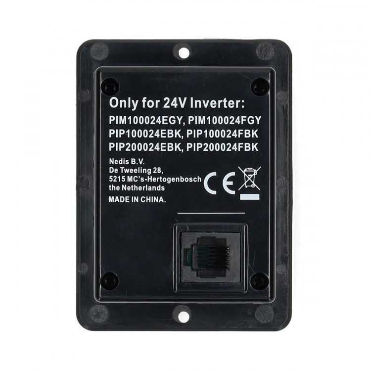 Nedis Power Inverter Fjärrkontroll | 6.00 m | RJ12 | Svart