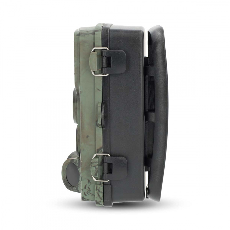 Nedis Åtelkamera | 4K@10fps | 50 MPixel | 5 MPixel CMOS | IP65 | Svart No-Glow IR | Nattseende | Betraktningsvinkel: 60 ° | Rörelsesensor | Detektionsvinkel: 130 ° | Detekteringsräckvidd: 20 m | Skärmstorlek: 2.4  Nedis Åtelkamera | 4K@10fps | 50 MPixel | 5 MPixel CMOS | IP65 | Svart No-Glow IR | Nattseende | Betraktningsvinkel: 60 ° | Rörelsesensor | Detektionsvinkel: 130 ° | Detekteringsräckvidd: 20 m | Skärmstorlek: 2.4