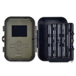 Nedis Åtelkamera | 4K@10fps | 50 MPixel | 8 MPixel CMOS | IP65 | Svart No-Glow IR | Nattseende | Betraktningsvinkel: 100 ° | Rörelsesensor | Detektionsvinkel: 120 ° | Detekteringsräckvidd: 25 m | Skärmstorlek: 2.4 