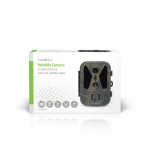 Nedis Åtelkamera | 4K@10fps | 50 MPixel | 8 MPixel CMOS | IP65 | Svart No-Glow IR | Nattseende | Betraktningsvinkel: 100 ° | Rörelsesensor | Detektionsvinkel: 120 ° | Detekteringsräckvidd: 25 m | Skärmstorlek: 2.4 