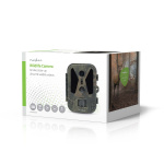 Nedis Åtelkamera | 4K@10fps | 50 MPixel | 8 MPixel CMOS | IP65 | Svart No-Glow IR | Nattseende | Betraktningsvinkel: 100 ° | Rörelsesensor | Detektionsvinkel: 120 ° | Detekteringsräckvidd: 25 m | Skärmstorlek: 2.4 