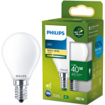 Philips LED E14 Klot P45 2,3W (40W) Frostad 485lm 2700K Energiklass A Philips LED E14 Klot P45 2,3W (40W) Frostad 485lm 2700K Energiklass A