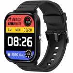 Celly Trainermate 2 Smartwatch med rektangulär urtavla Svart Celly Trainermate 2 Smartwatch med rektangulär urtavla Svart