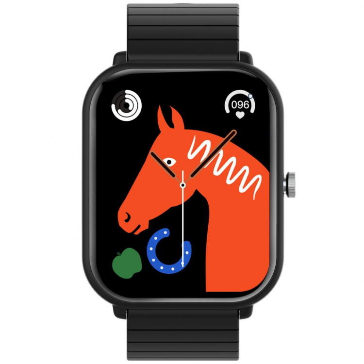 Celly Trainermate 2 Smartwatch med rektangulär urtavla Svart Celly Trainermate 2 Smartwatch med rektangulär urtavla Svart