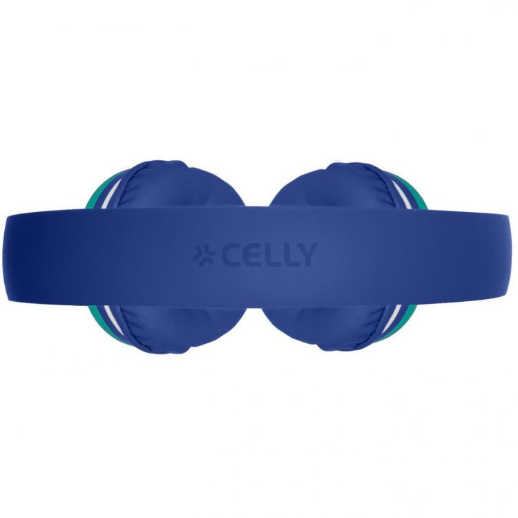 Celly Hörlurar Barn Volymbegränsning Kabel 3,5 mm KidsBeat Blå Celly Hörlurar Barn Volymbegränsning Kabel 3,5 mm KidsBeat Blå