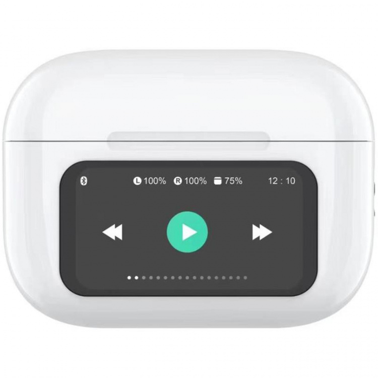 Celly Hörlurar In-Ear TWS ANC ENC LED Sound LED Vit