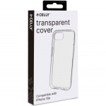 Celly Gelskin TPU Cover iPhone 16e Transparent