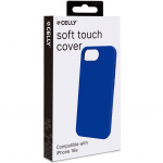 Celly Cromo Soft rubber case iPhone 16e Blå Celly Cromo Soft rubber case iPhone 16e Blå