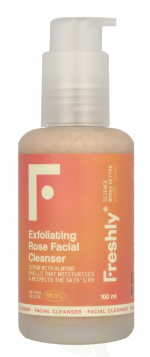Freshly Cosmetics Exfoliating Rose Facial Cleanser 100 ml