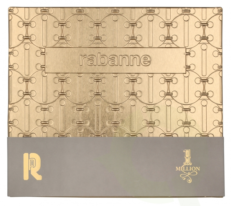 Paco Rabanne 1 Million Giftset 210 ml Edt Spray 100ml/Shower Gel 100ml/Travel Spray 10ml
