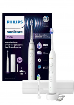 Philips Sonicare vit elektrisk tandborste serie 6500 HX7410/02 Philips Sonicare vit elektrisk tandborste serie 6500 HX7410/02