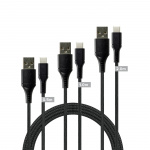 Speedlink USB-A till USB-C-kabel, svart